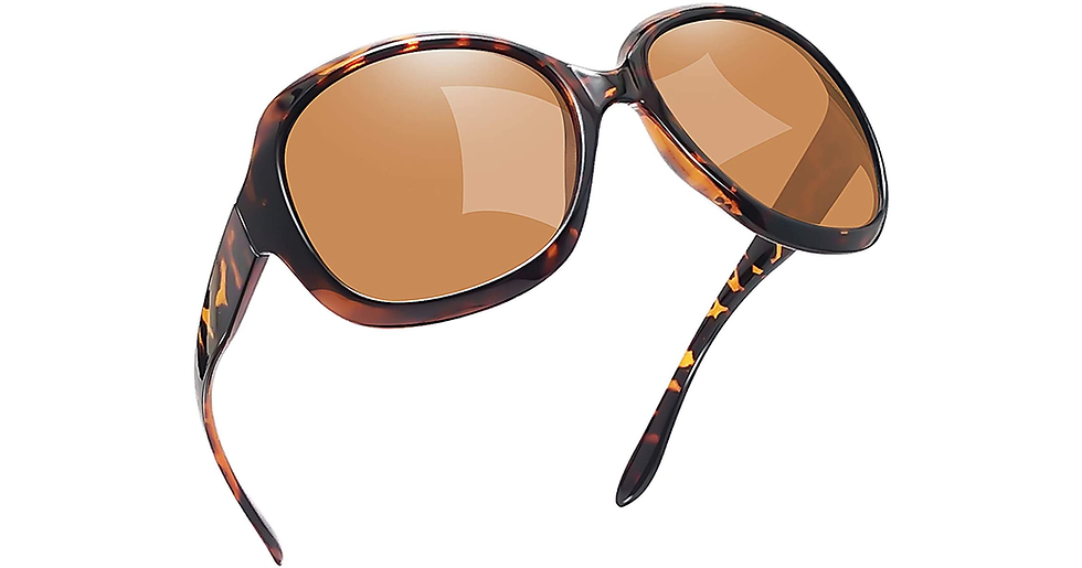 Thumbnail: Joopin Oversized Polarised Sunglasses for Women, UV400 Protection Large Frame Wo