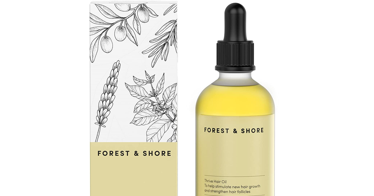 Hair Growth Oil 100% Natural with Caffeine, Biotin, Castor Oil, Argan Oil, Cocon