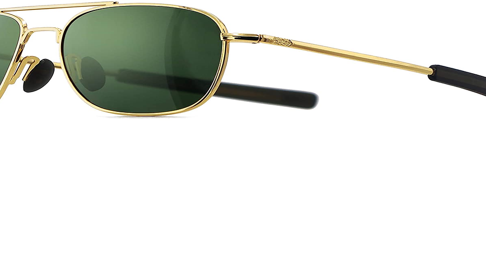 Thumbnail: SUNGAIT Men'S Military Sunglasses Polarized Pilot Style Bayonet Temples