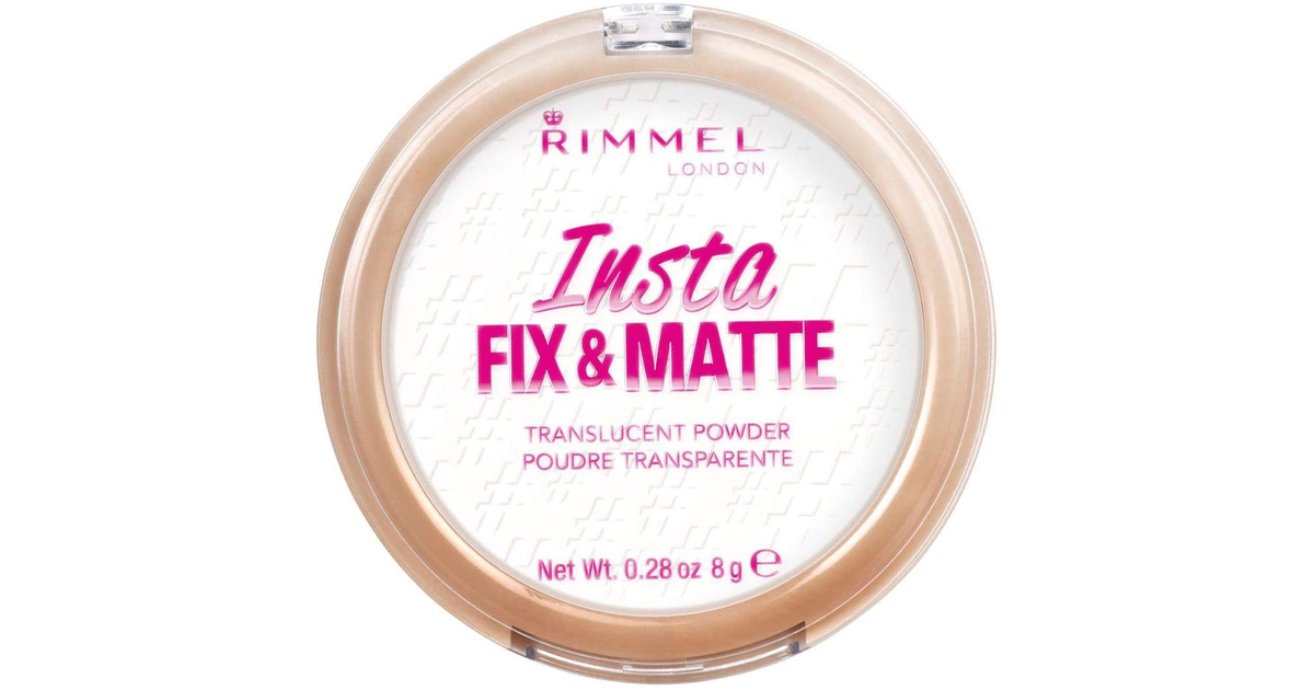Rimmel Insta Fix & Matte Powder, Translucent, 8 G