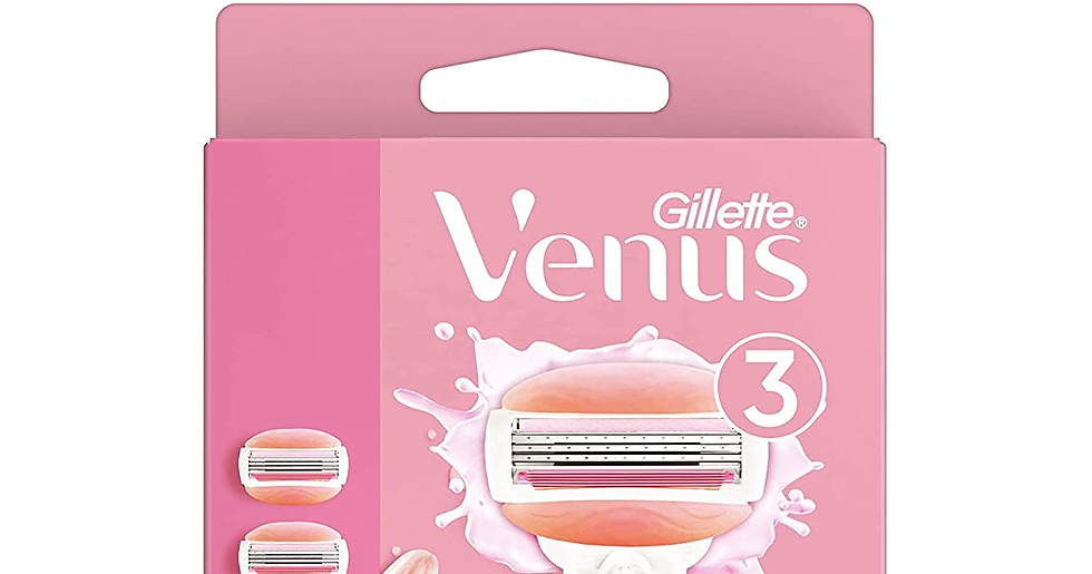 Thumbnail: Gillette Venus Comfortglide Spa Breeze 2-In-1 Razor for Women + 3 Refill Blades,