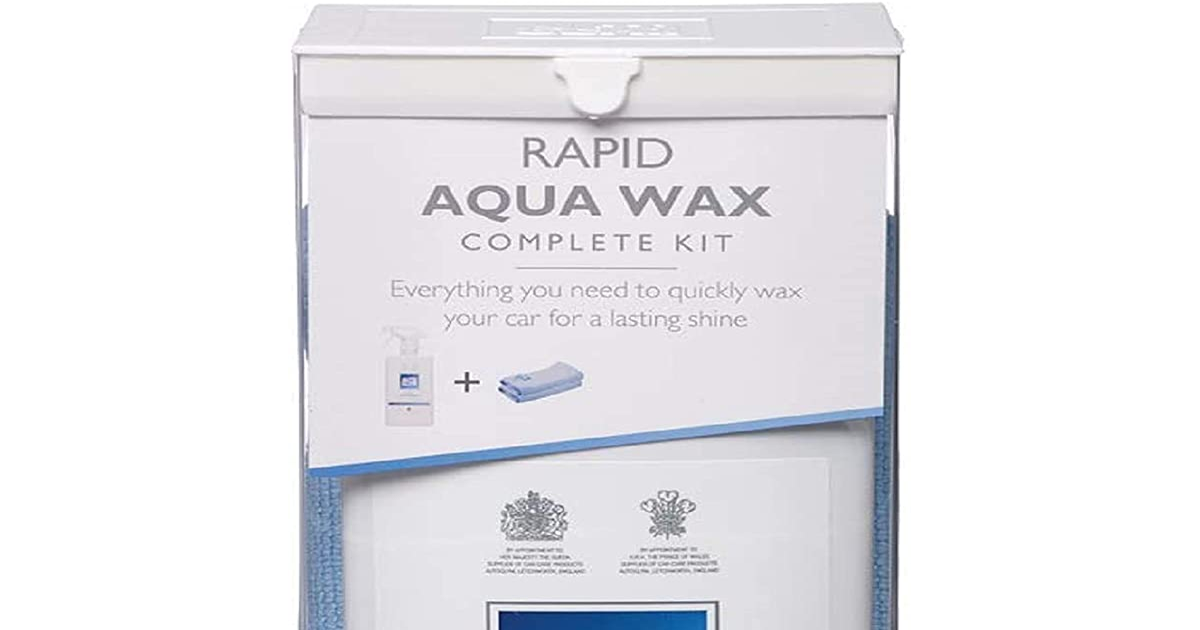 Autoglym Rapid Aqua Wax Complete Kit