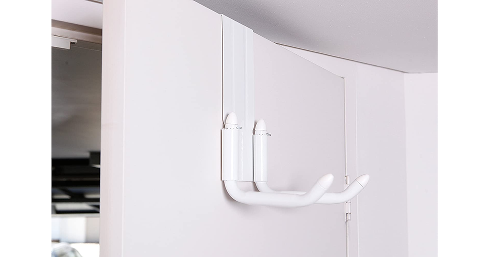 Thumbnail: Dreambaby Strollaway over the Door Baby Stroller Hanger – Heavy Duty Metal Hook 