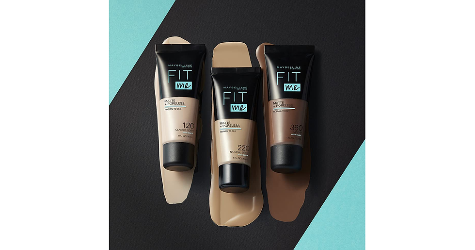 Thumbnail: Maybelline Fit Me Foundation, Matte & Poreless, Full Coverage Blendable Normal t