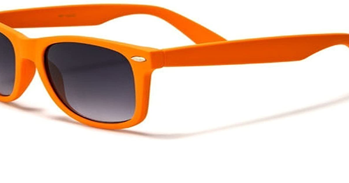 Designer Classic Horn Rimmed 80'S Retro Sunglasses – UV400