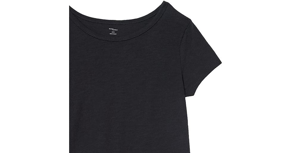 Thumbnail: Daily Ritual Lived-In Cotton Short-Sleeve Crewneck Maxi Dress Casual