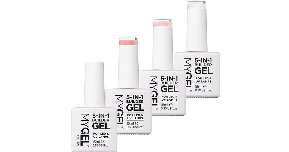 Thumbnail: Mylee 5 in 1 Builder Base Strengthening Gel 15Ml, UV/LED Nail Polish Coat for Ha