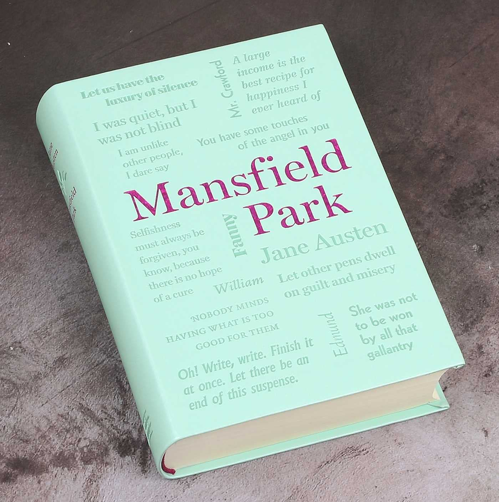 Thumbnail: Mansfield Park (Word Cloud Classics) new