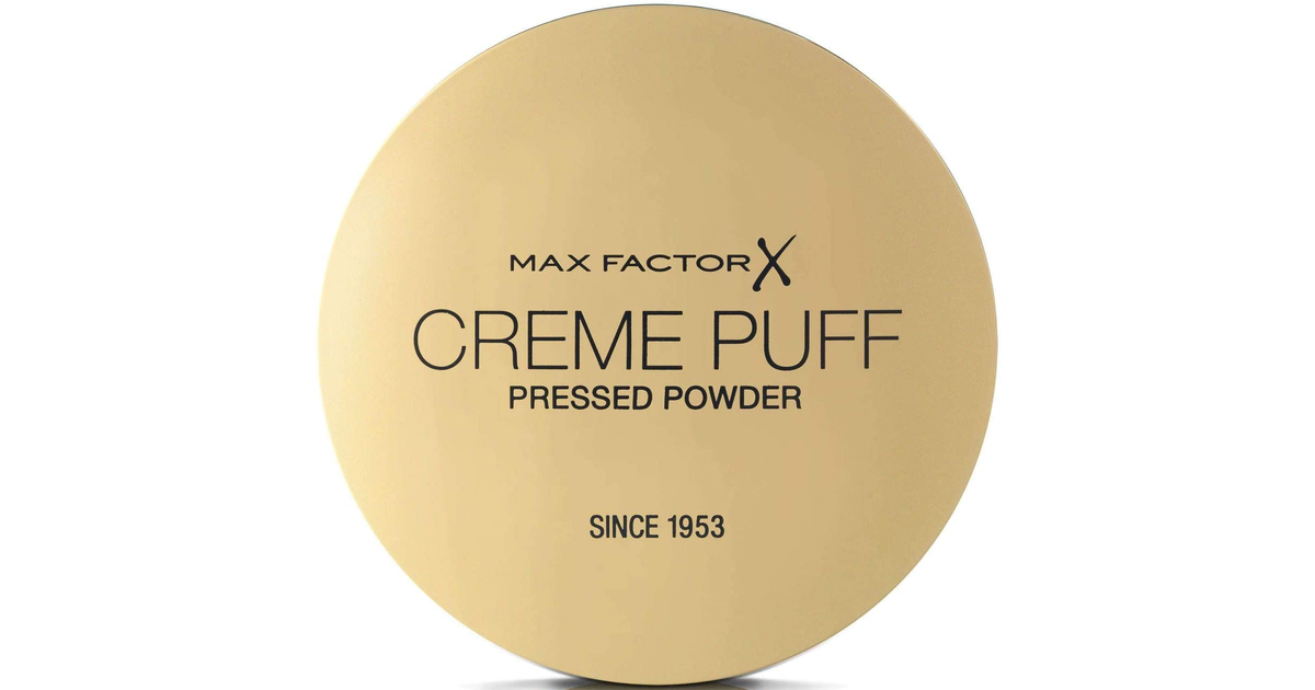 Max Factor Cream Puff Pressed Compact Powder, Glowing Formula for All Skin Types