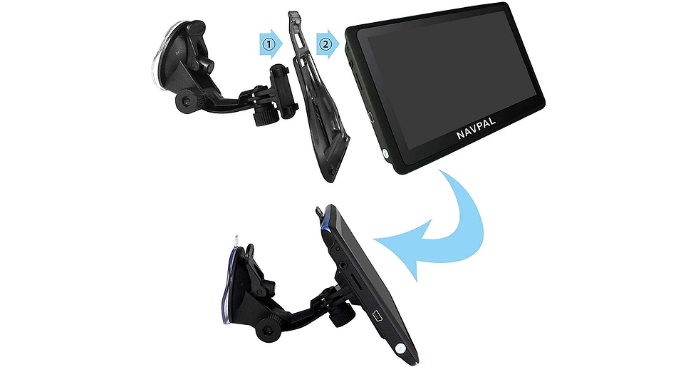 Thumbnail: SLIMLINE SAT NAV (7 INCH) UK EUROPE EDITION 2022 (FREE Lifetime Updates) GPS Nav