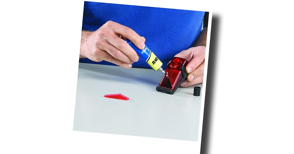 Thumbnail: UHU 3-63166, Blister, Powerful Universal Adhesive for Plastics, 33Ml, Transparen