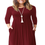 Thumbnail: GRECERELLE Women'S Casual Maxi Dress Long Sleeve Long Dresses with Pockets and S