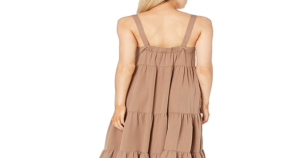 Thumbnail: Brand - Women'S Brit Tiered Ankle Maxi Tent Dress by the Drop