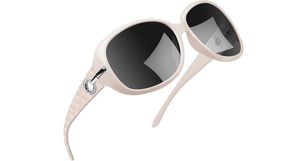 Thumbnail: Joopin Oversized Polarised Sunglasses for Women, UV400 Protection Large Frame Wo