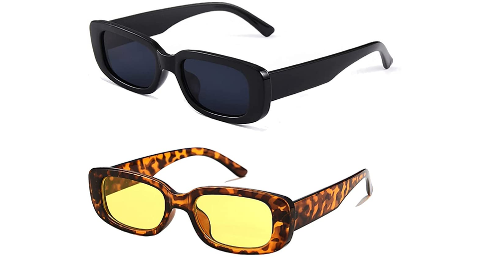 Thumbnail: Long Keeper Vintage Rectangle Sunglasses for Women Trendy Square Sunglasses Fash
