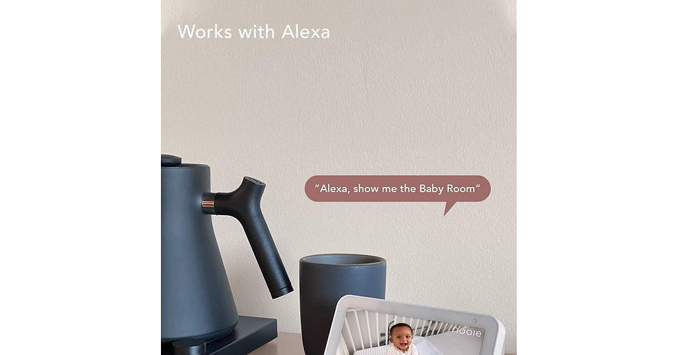 Thumbnail: Nooie Baby Monitor Wifi Dog Pet Camera Indoor,360-Degree Wireless IP Camera,1080