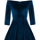 Thumbnail: GRACE KARIN Women 50S Vintage Hepburn Retro off Shoulder A-Line Dress Stretchy S