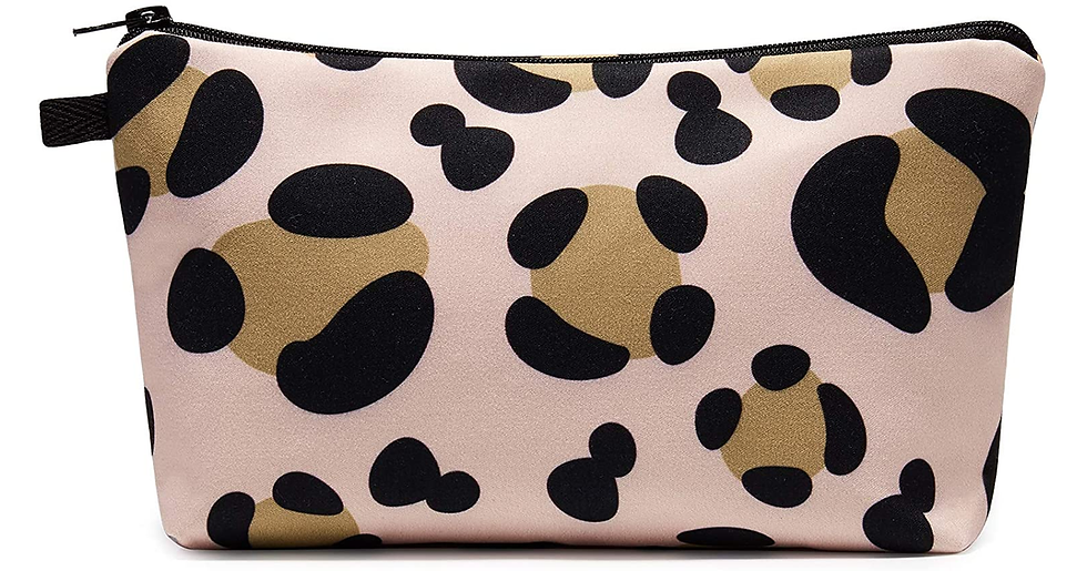 Thumbnail: WANDF Small Makeup Bag for Purse Mini Cosmetic Bag for Women Girls Makeup Pouch 