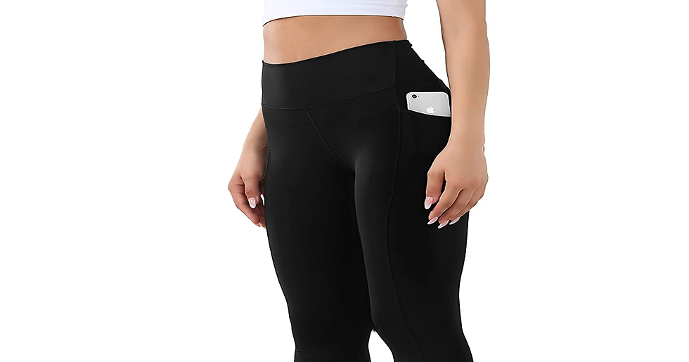 Thumbnail: OVRUNS High Waist Gym Leggings for Women - Workout Running Butt Lift Compression