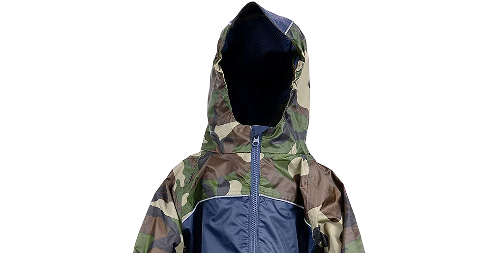Thumbnail: DRY KIDS Childrens Waterproof Rainsuit, All in One Dry Suit for Outdoor Play. Id