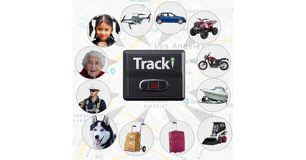 Thumbnail: Tracki GPS Tracker for Vehicles, Car, Kids, Dogs, Motorcycle. 4G LTE Mini Magnet