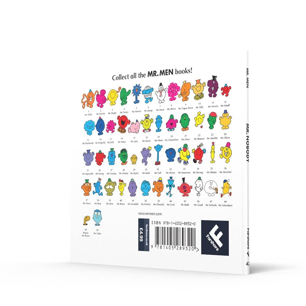 Thumbnail: Mr. Nobody: the Brilliantly Funny Classic Children’S Illustrated Series (Mr. Men