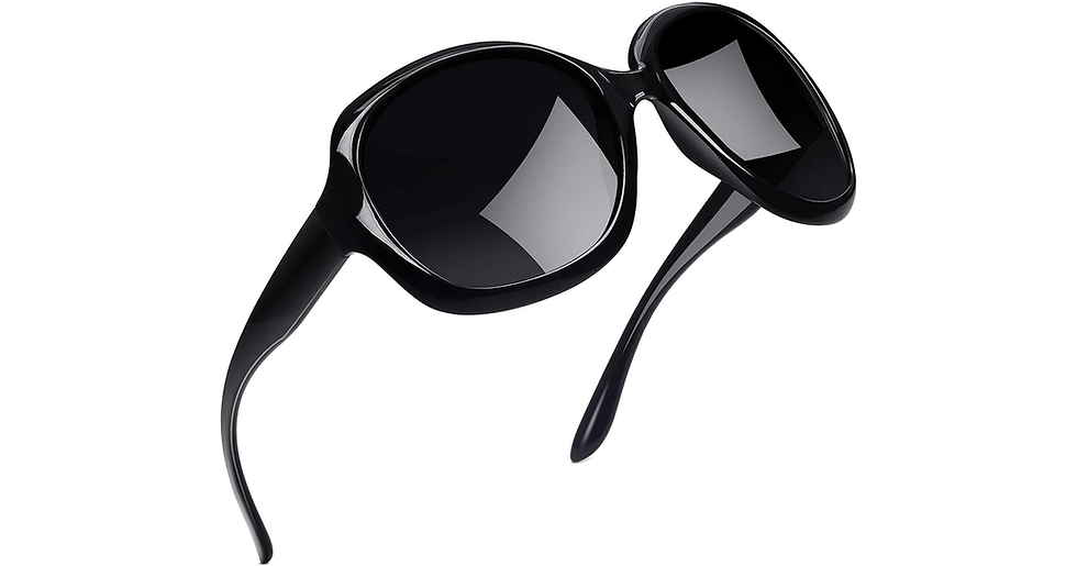 Thumbnail: Joopin Oversized Polarised Sunglasses for Women, UV400 Protection Large Frame Wo