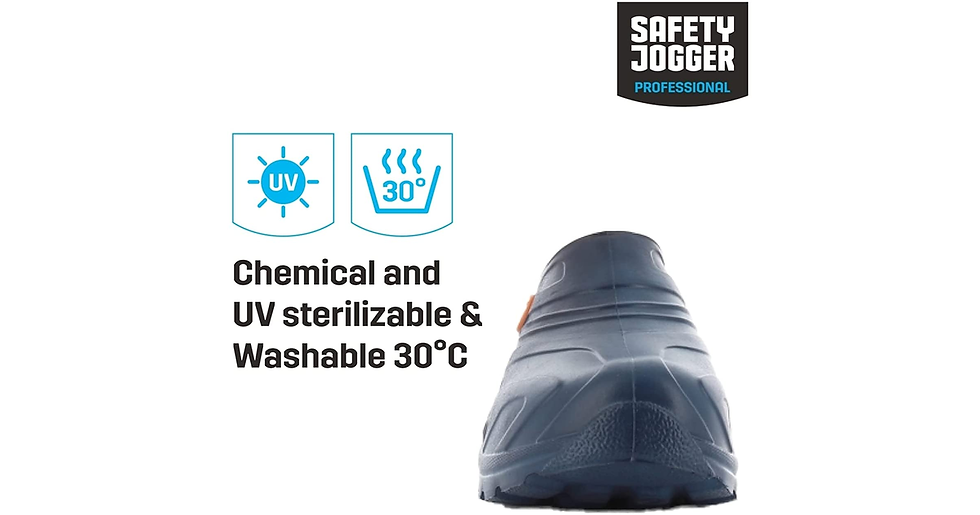 Thumbnail: Safety Jogger Lightweight Clog Women - Slip on Clog for Men, Anti-Slip, Anti-Bac