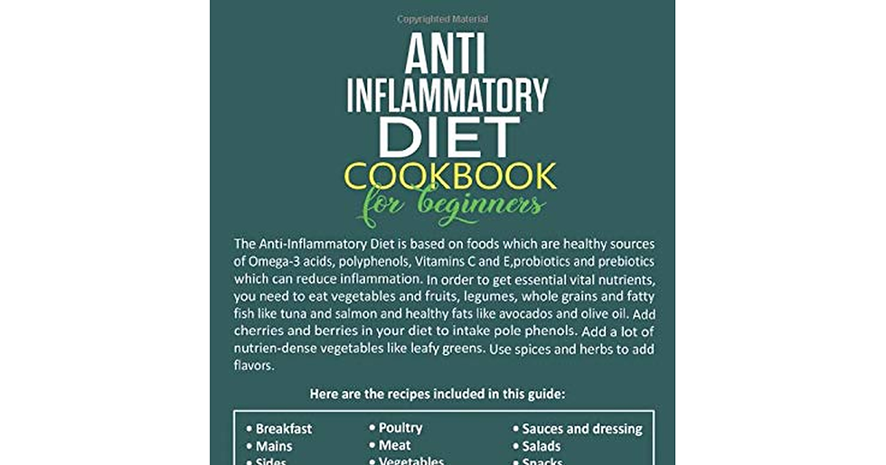 Thumbnail: Anti-Inflammatory Diet for Beginners: 600 Easy & Delicious Recipes-30- Day Meal