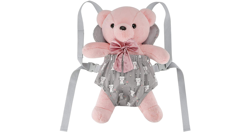 Thumbnail: GAGAKU Doll Carrier Soft Cotton Front and Back Carrying with Adjustable Straps f