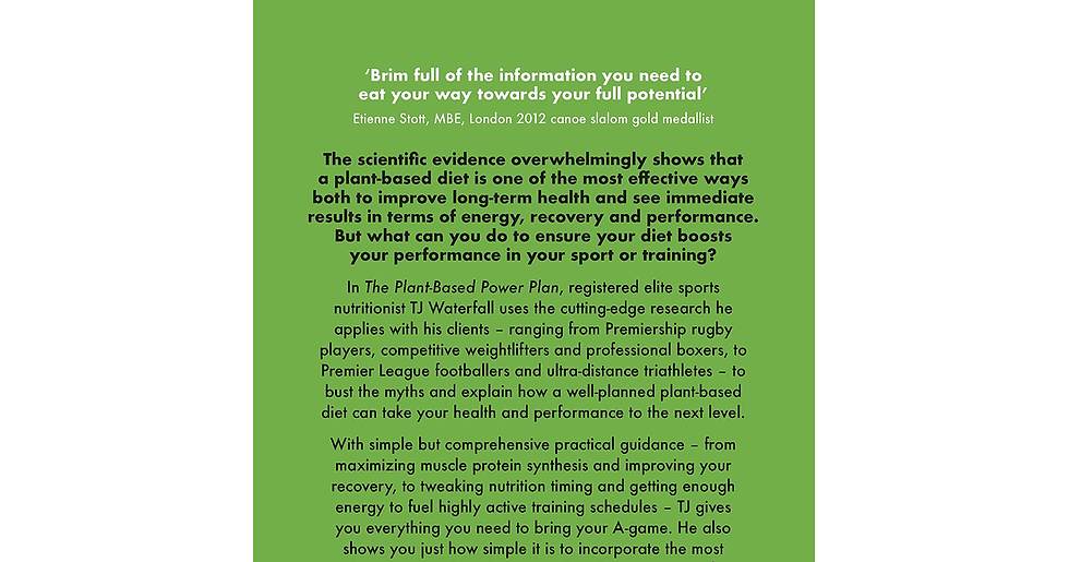 Thumbnail: The Plant-Based Power Plan: Increase Strength, Boost Energy, Perform at Your Bes