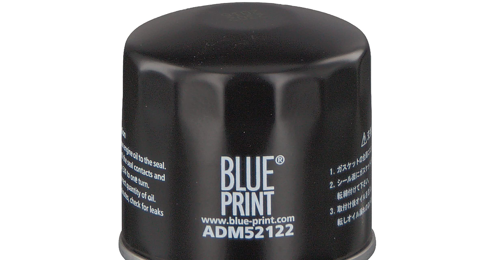 Thumbnail: Blue Print ADM52122 Oil Filter, Pack of One