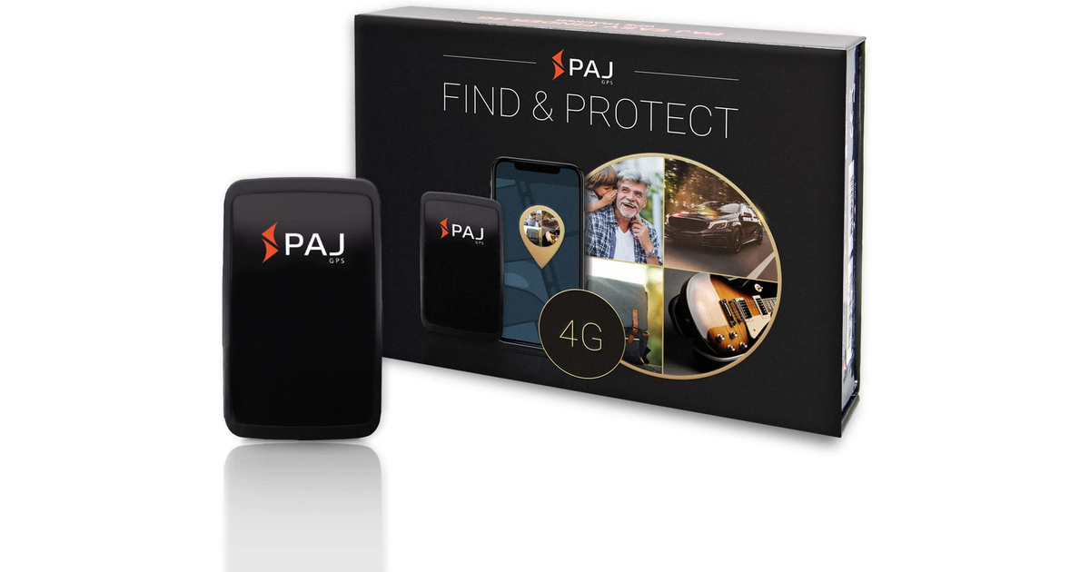 PAJ GPS Allround Finder 4G- GPS Tracker for Vehicles, People, Children, Elderly
