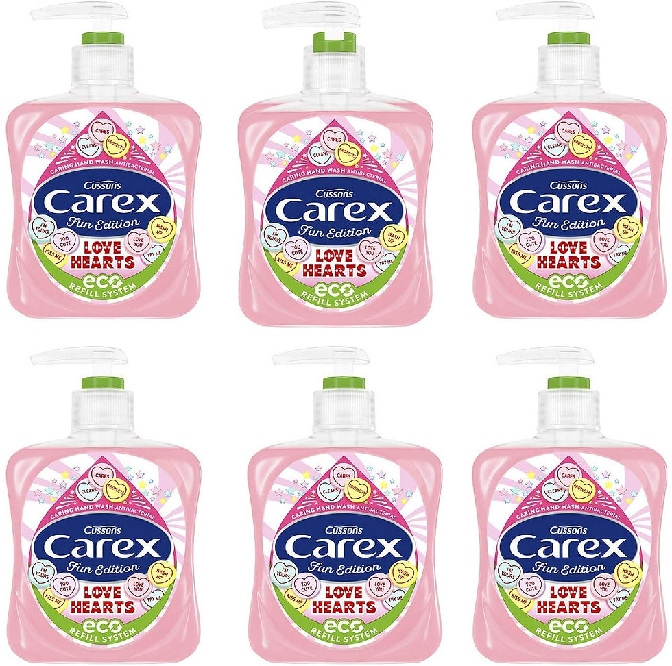 Carex Dermacare Aloe Vera Antibacterial Hand Wash Pack of 6, Cleansing Hand Soa
