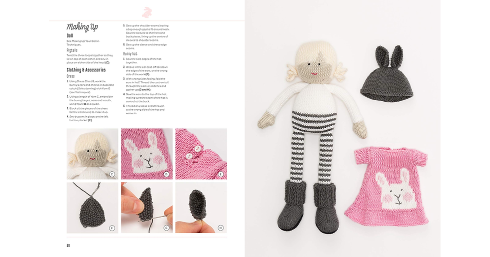 Thumbnail: My Knitted Doll: Knitting Patterns for 12 Adorable Dolls and over 50 Garments an