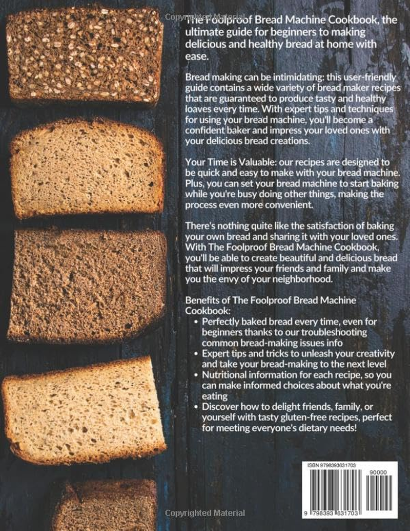 Thumbnail: Bread Machine Cookbook: Easy-To-Follow Bread Maker Recipes and Expert Tips to Un