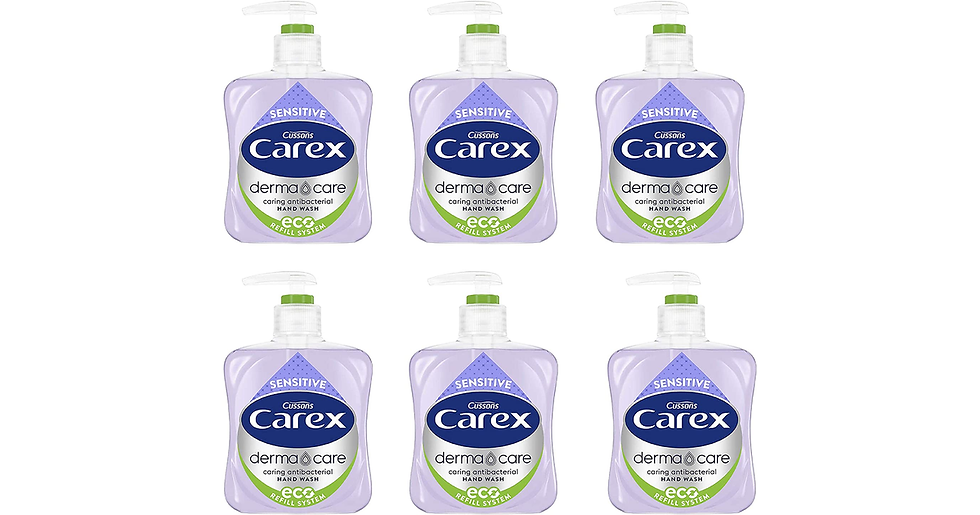 Thumbnail: Carex Dermacare Aloe Vera Antibacterial Hand Wash Pack of 6, Cleansing Hand Soap