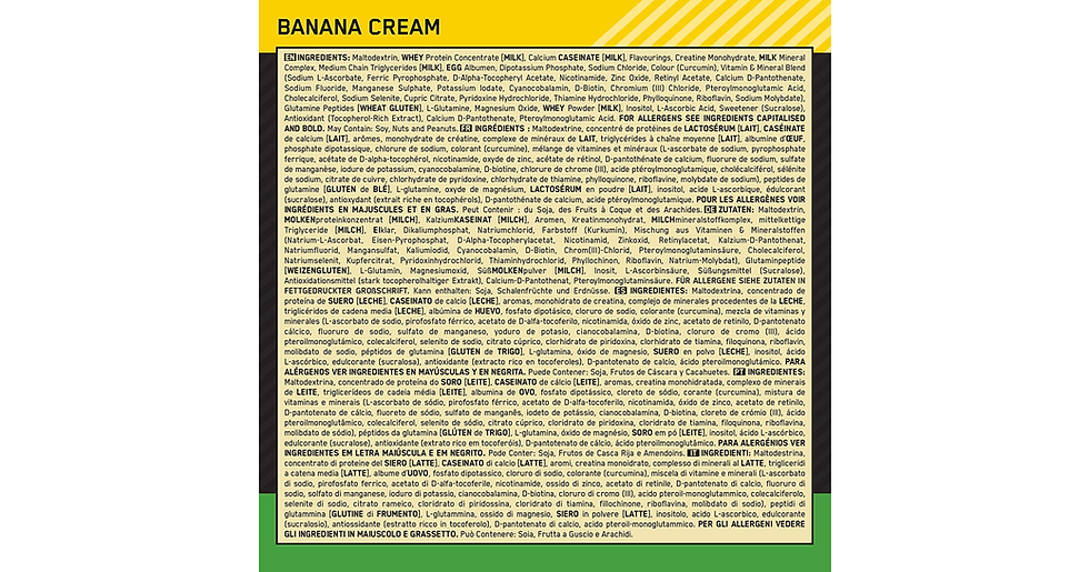 Thumbnail: Optimum Nutrition Serious Mass Protein Powder High Calorie Mass Gainer with Vita