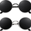 Thumbnail: CGID E01 Retro Vintage Style Lennon Inspired round Metal Circle Polarized Sungla
