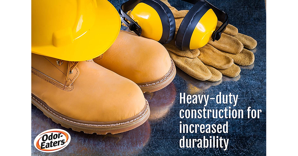 Thumbnail: Odor-Eaters Supertuff, Odour-Destroying, Heavy Duty Insoles for Work Wear