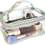Thumbnail: FIYUK Toiletry Bag Makeup Cosmetic Clear Bag Portable Waterproof Transparent Tra