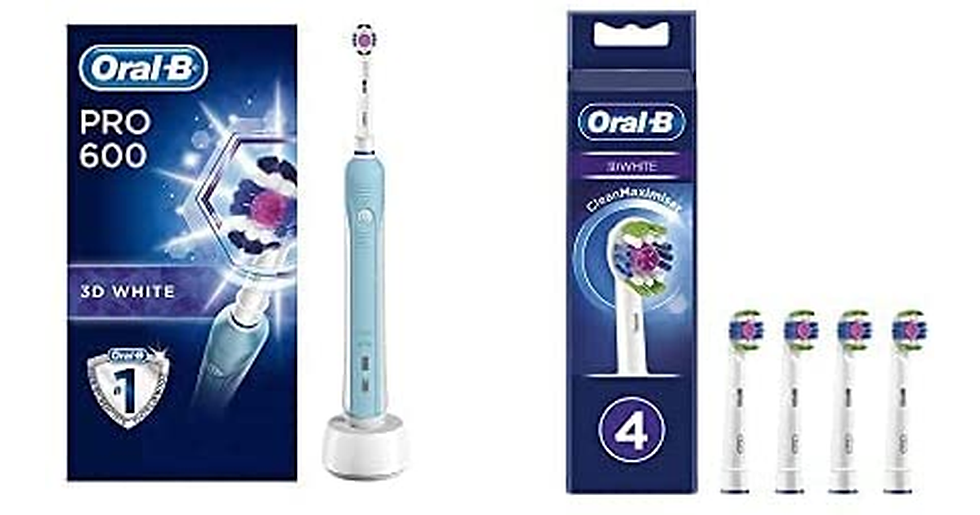 Thumbnail: Oral-B 1 Pro Electric Toothbrush with Pressure Sensor, 1 Handle, 1 Toothbrush He