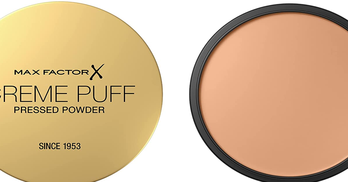 Max Factor Crème Puff Pressed Powder, 55 Candle Glow, 14G