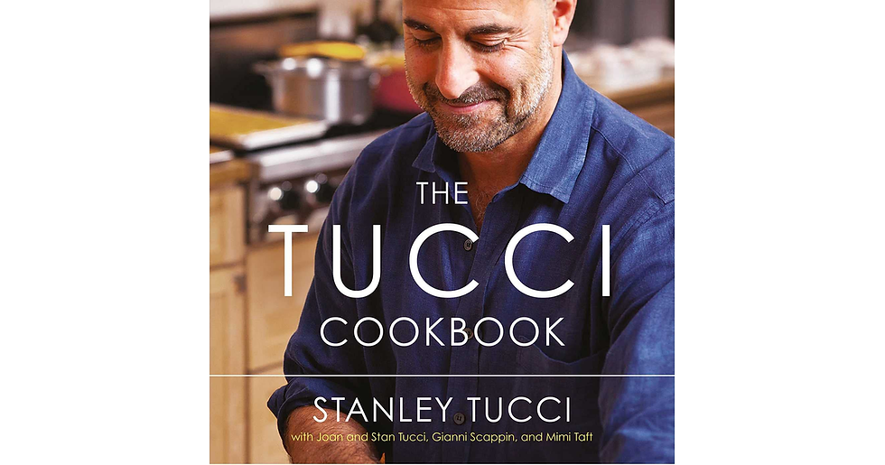 The Tucci Cookbook: Family, Friends and Food the book the book