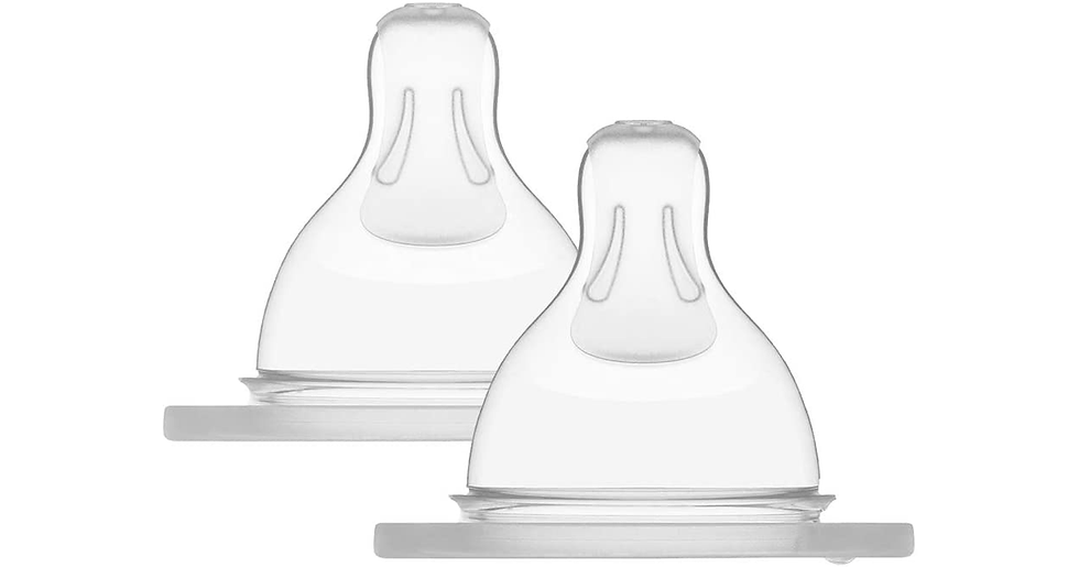 Thumbnail: MAM Cross-Cut Teats, Suitable for 6+ Months, Bottle Teats with Skinsoft Silicone