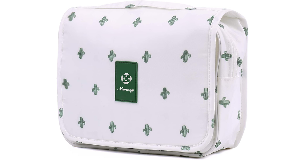 Thumbnail: Travel Hanging Toiletry Wash Bag Makeup Cosmetic Organizer for Women Girls Kids 