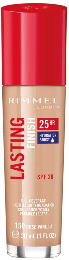 Thumbnail: Rimmel London Lasting Finish 25 Hour Foundation, Full Coverage Formula with SPF