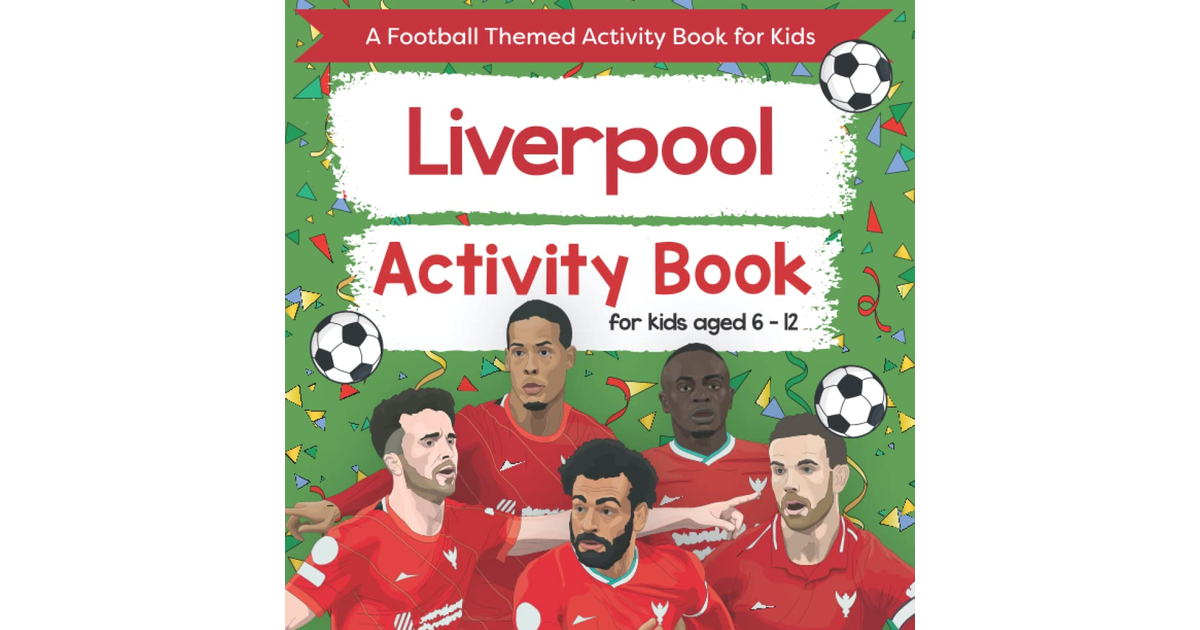 Liverpool Activity Book for Kids