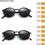 Thumbnail: ZENOTTIC 2 Pack Polarized Sunglasses for Women Men Retro Vintage round Square Su