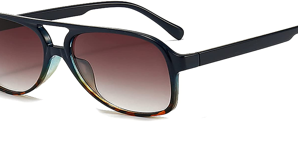 Thumbnail: Long Keeper Retro Polarised Sunglasses for Women Men Oversize Vintage 70S Pilot 
